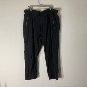 Athleta womens black Trekkie north joggers 24